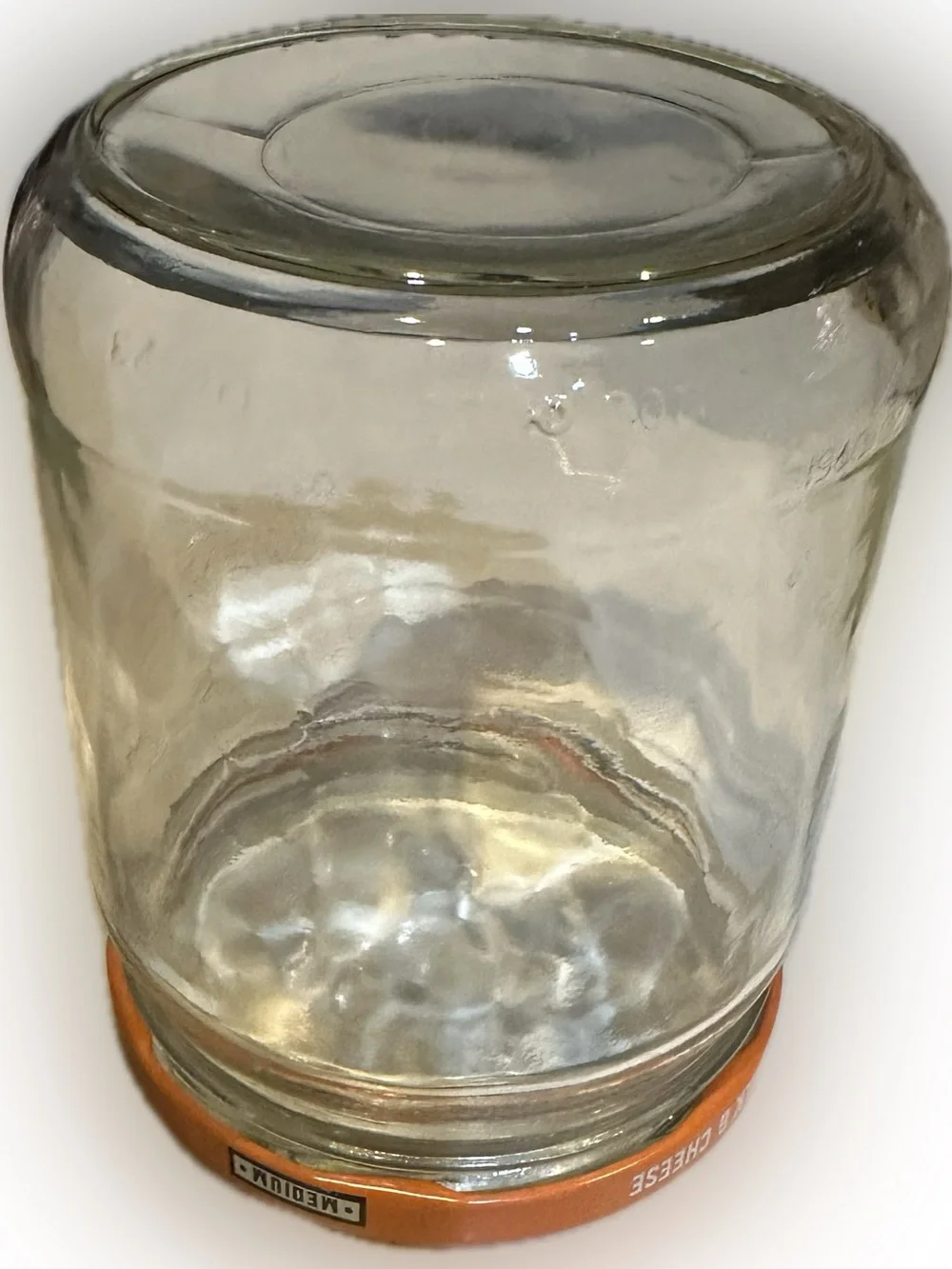 15 OZ WIDE MOUTH GLASS JARS TOSTITOS SALSA ON BORDER LEFTOVER SOUR DOUGH STARTER